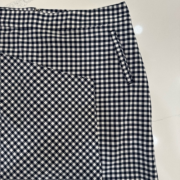Lady Hagen Navy and White Gingham Skort - Sz 6 - Picture 8 of 11
